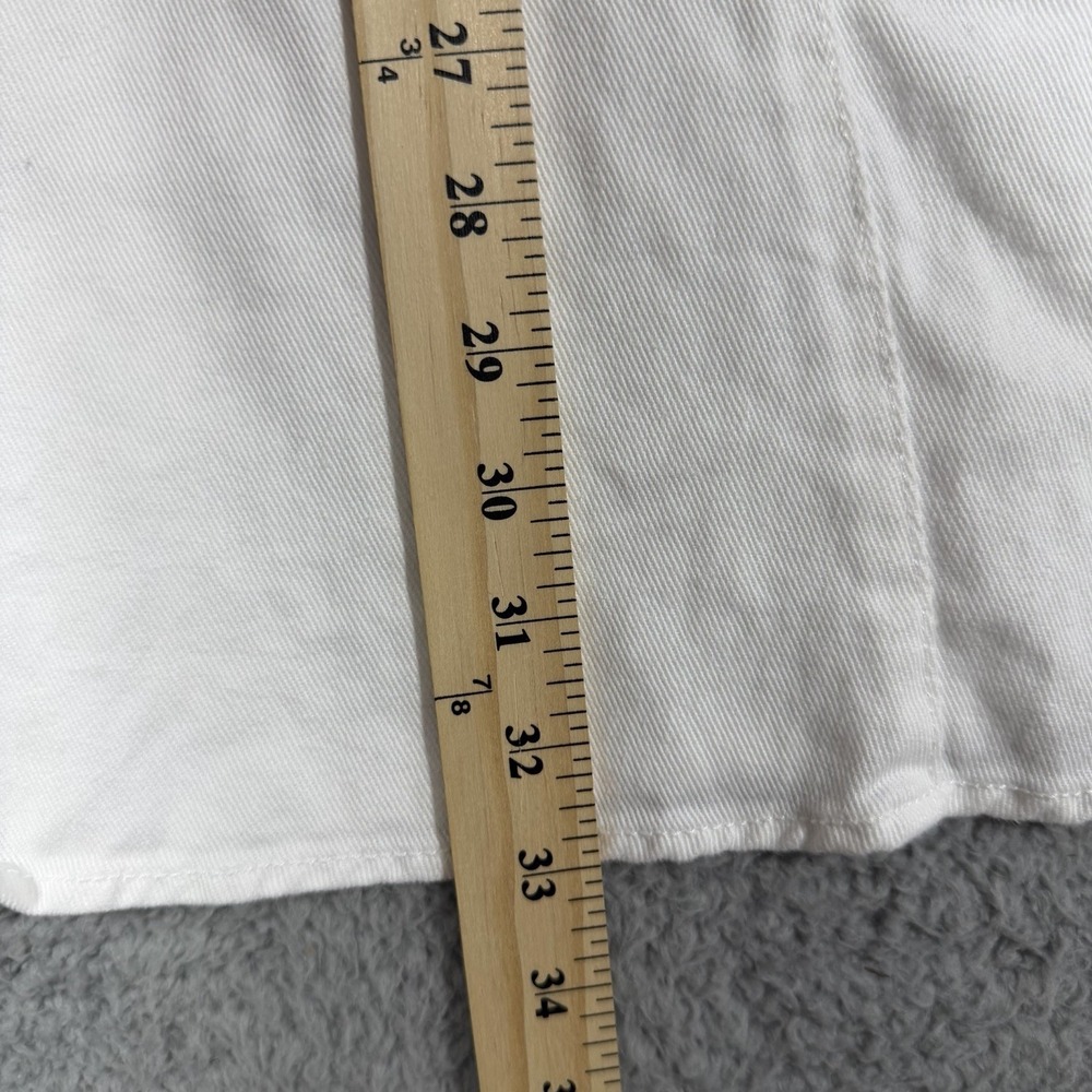 Who What Wear Long Denim A-line Skirt Pickets Back Zipper Size 10 - Picture 5 of 7